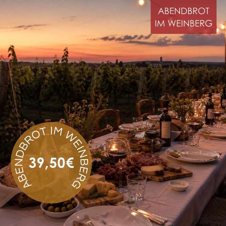 Abendbrot im Weinberg