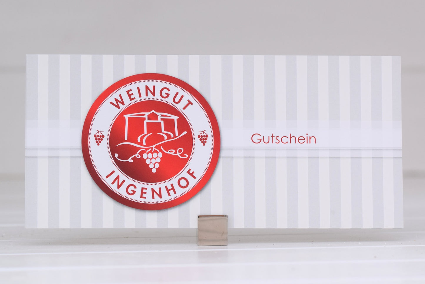 Gutschein zum Einlösen im Onlineshop