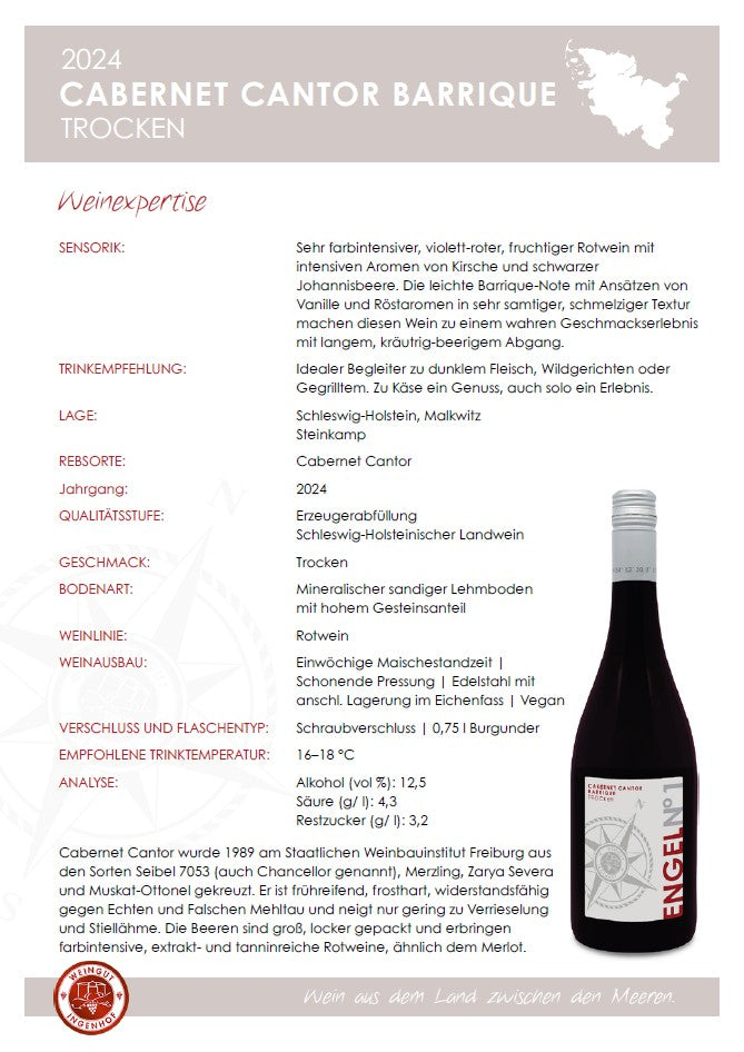 Cabernet Cantor Barrique | 2024 | trocken