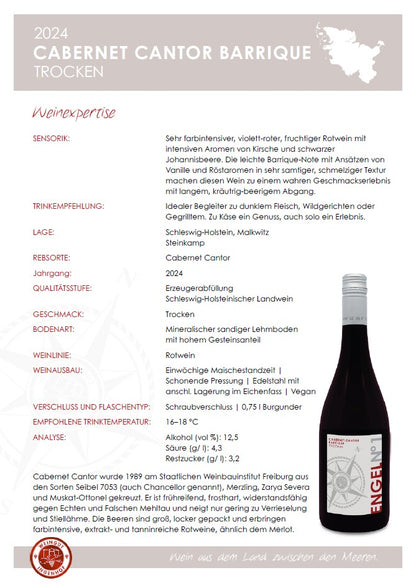 Cabernet Cantor Barrique | 2024 | trocken