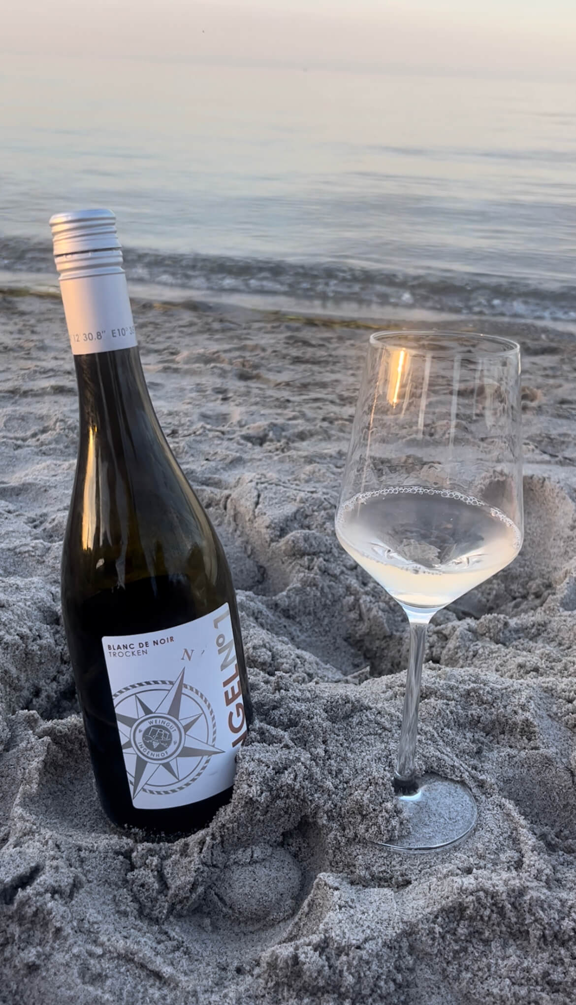 Blanc de Noir vom Obst- und Weingut Ingenhof aus Schleswig- Holstein