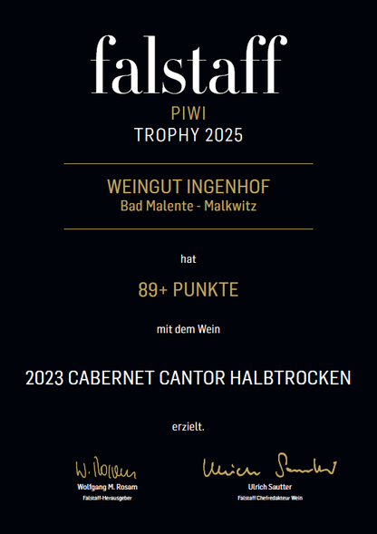 Cabernet Cantor | 2023 | halbtrocken